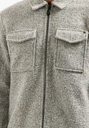 Overshirt Regular Fit - 102-Grey Melange - Grau