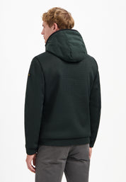 Hybridjacke gesteppt - 124-Dark Steel - Grün