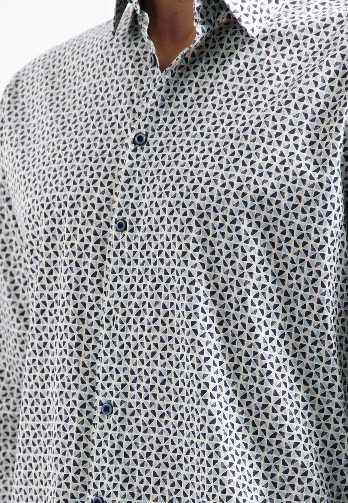Hemd Regular Fit - 138-Dusty Blue - Blau