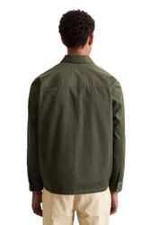 Overshirt Regular Fit aus Coated Twill - 493-copley brown - Khaki