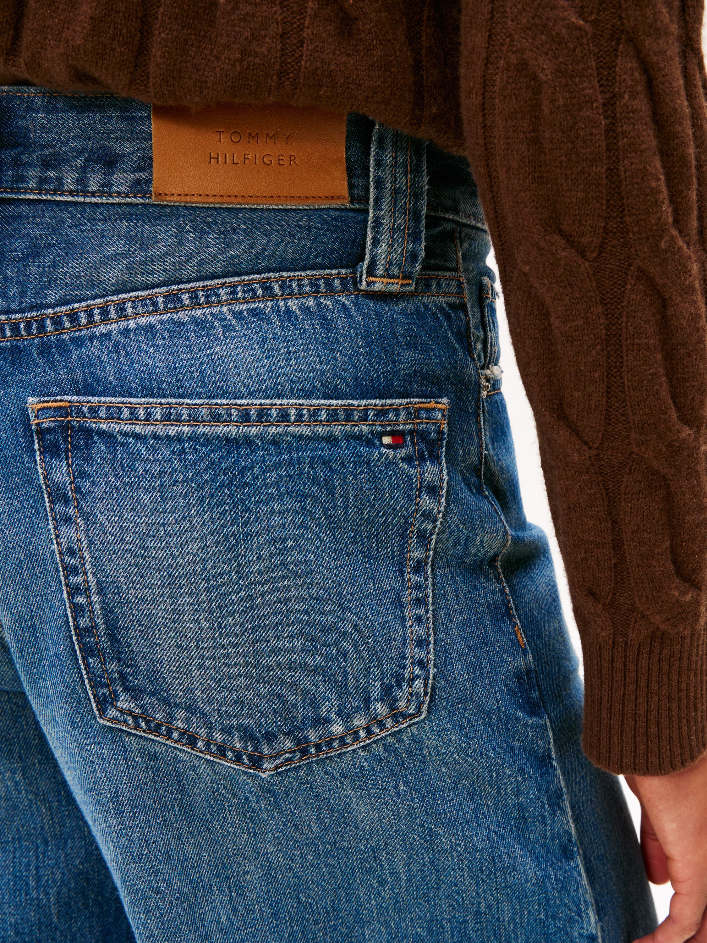 Jeans Wide Leg - 1A5-DENIM - Blau