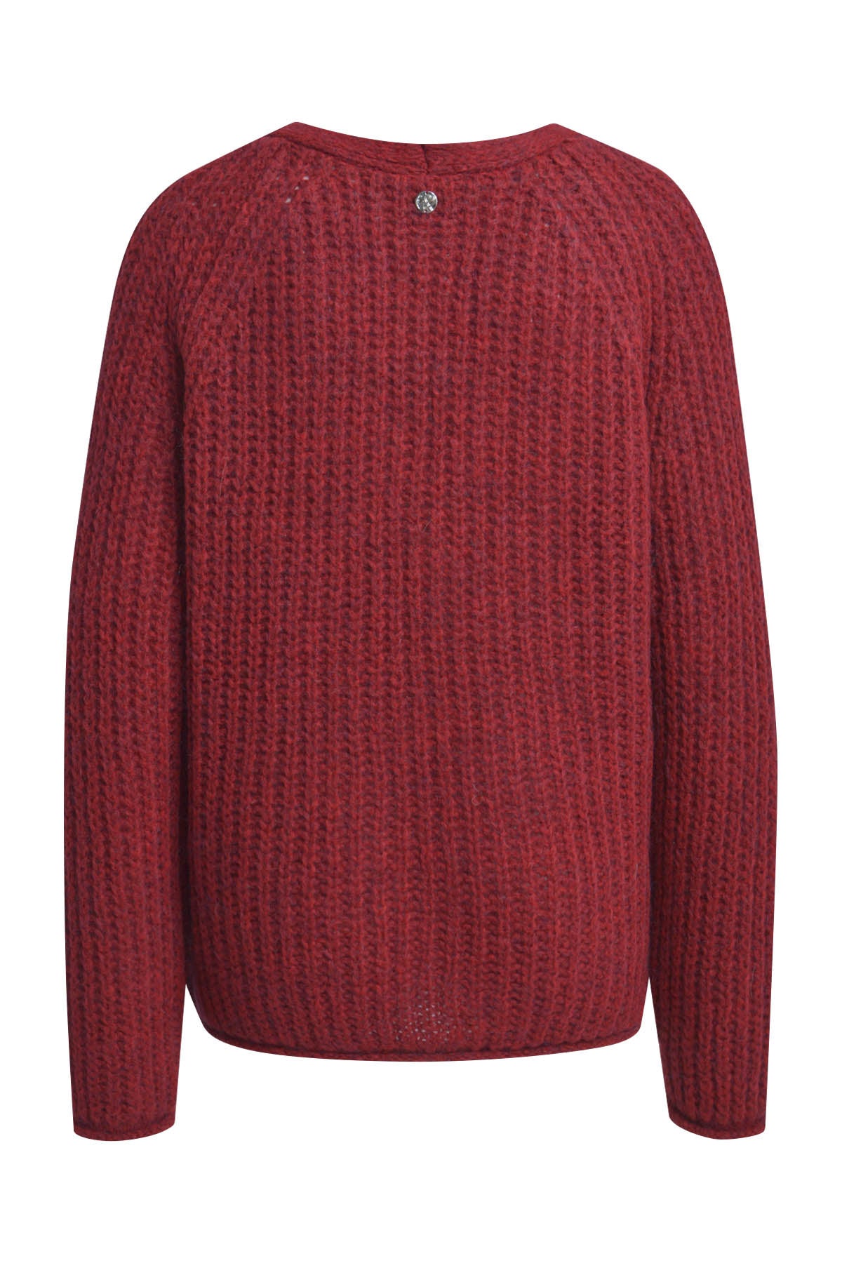 Strickjacke aus Wollmix - 411 - Rot