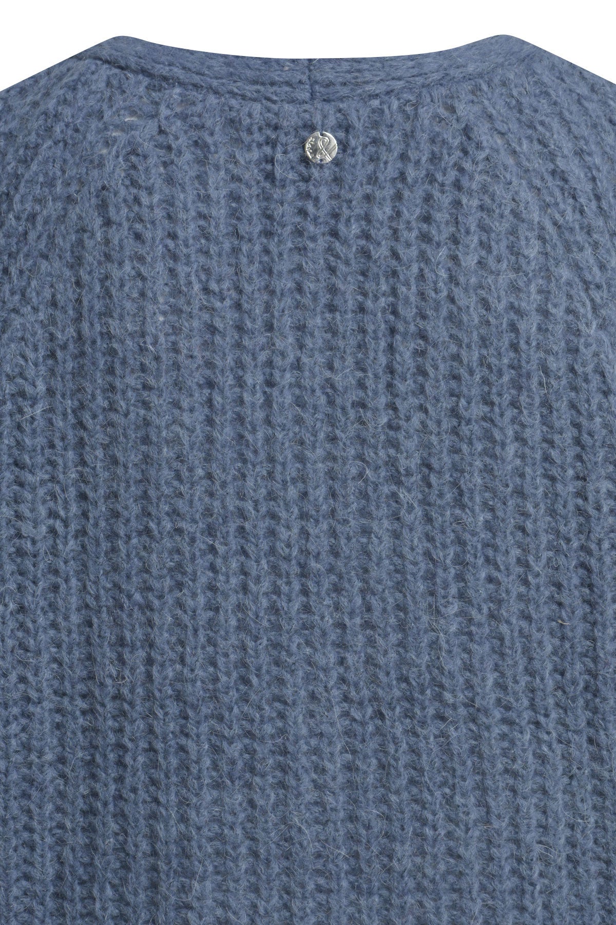 Strickcardigan mit V-Ausschnitt - 608 - Blau
