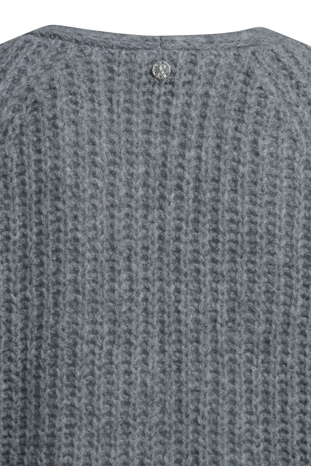 Strickjacke aus Wollmix - 803 - Grau