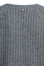 Strickjacke aus Wollmix - 803 - Grau