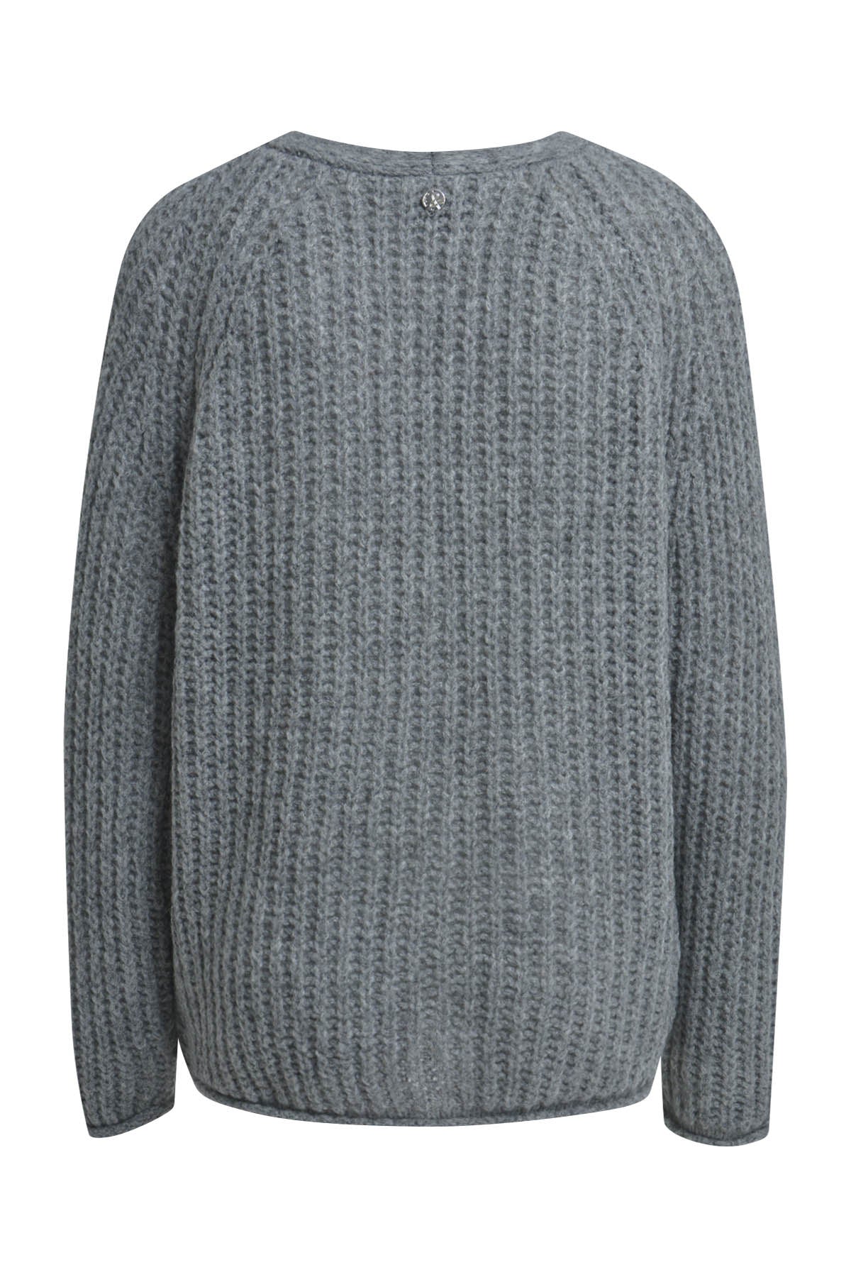 Strickjacke aus Wollmix - 803 - Grau