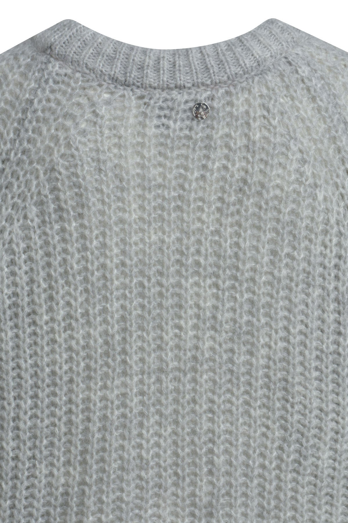Strickpullover aus Wollmix - 811 - Grau