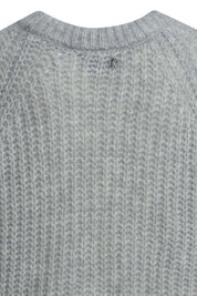 Strickpullover aus Wollmix - 811 - Grau