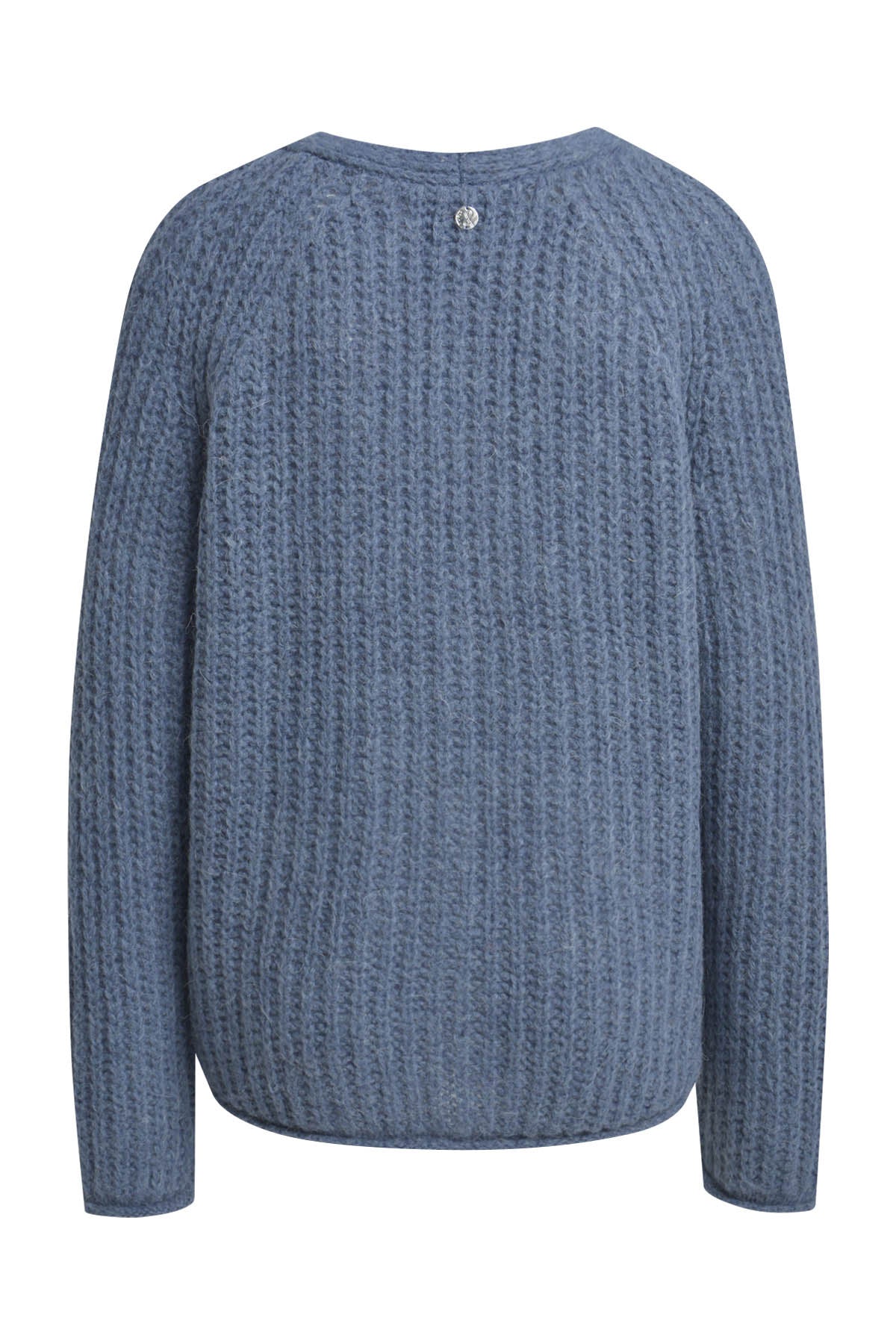 Strickcardigan mit V-Ausschnitt - 608 - Blau