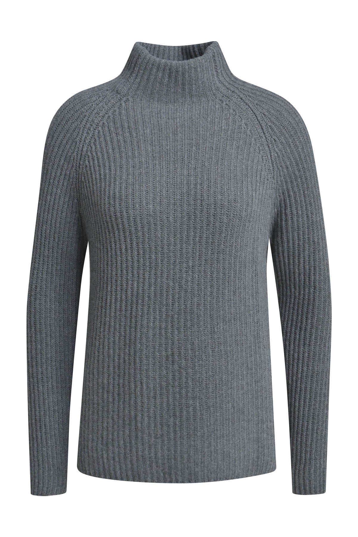 Strickpullover aus Wollmix - 803 - Grau