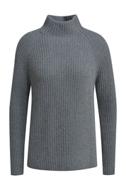 Strickpullover aus Wollmix - 803 - Grau