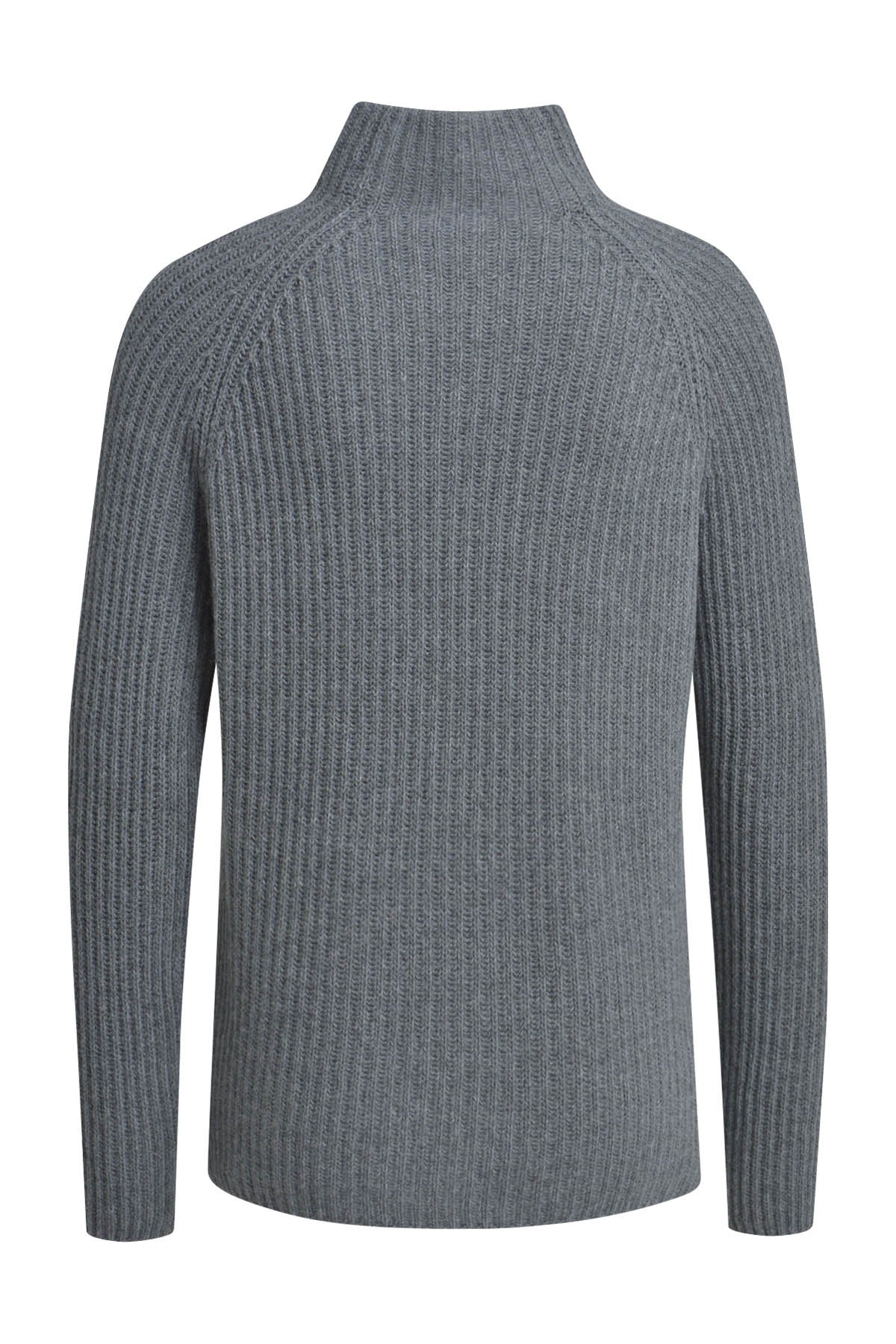 Strickpullover aus Wollmix - 803 - Grau