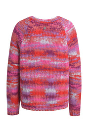 Strickpullover gemustert - 1411 - Pink