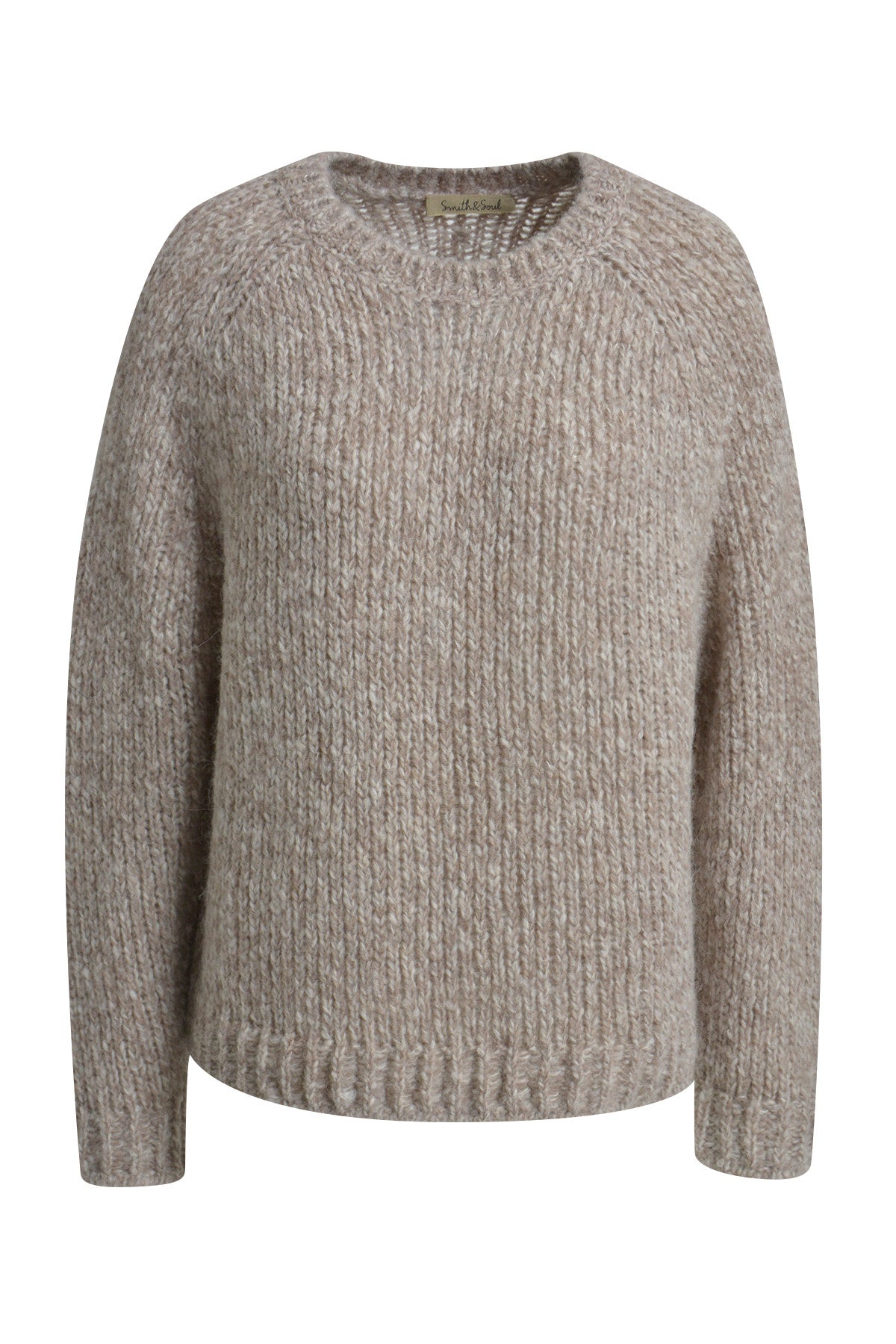 Strickpullover aus Alpaka-Mix - 1906 - Beige