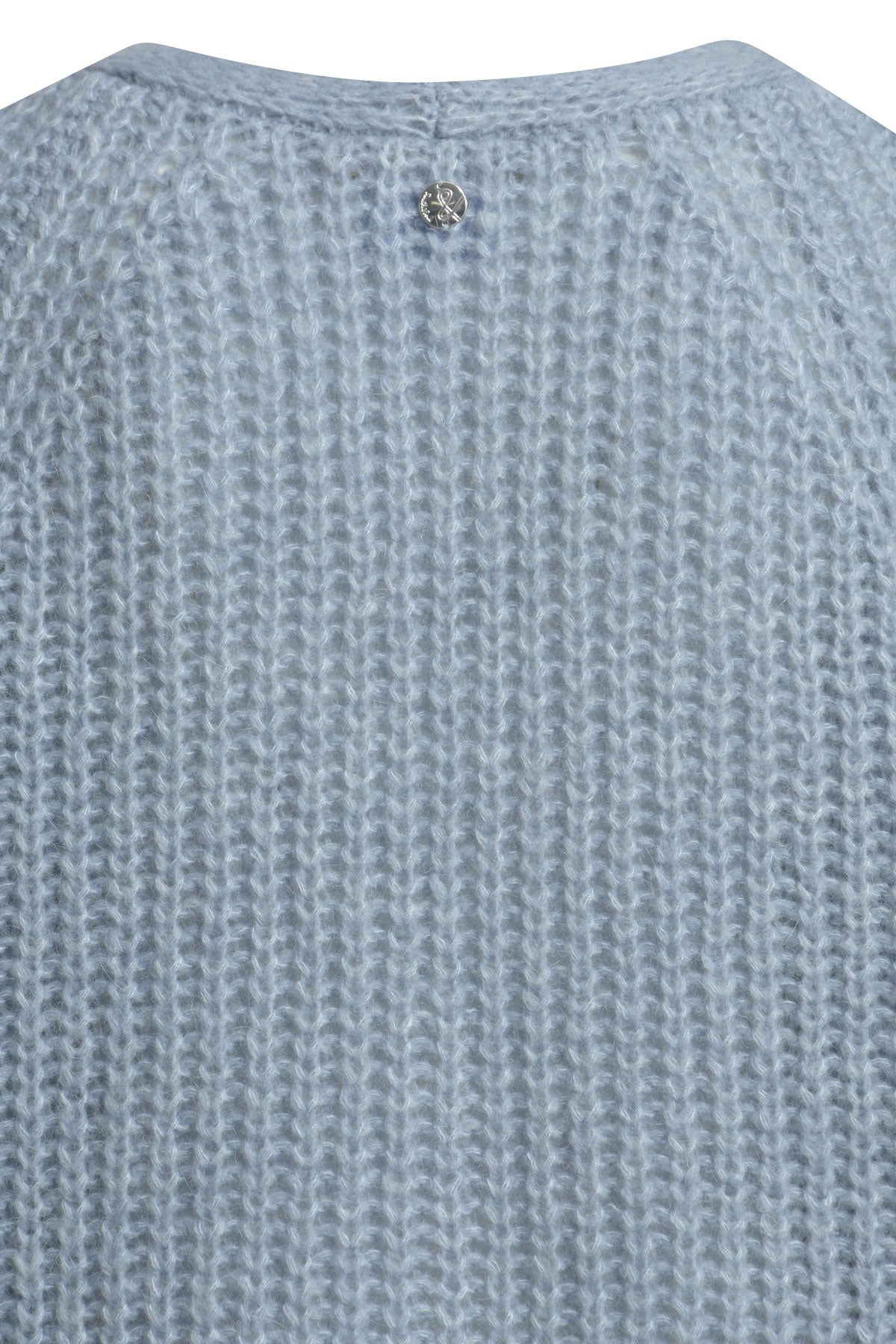 Strickcardigan mit V-Ausschnitt - 603 - Blau