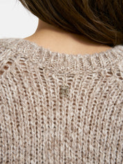 Strickpullover aus Alpaka-Mix - 1906 - Beige
