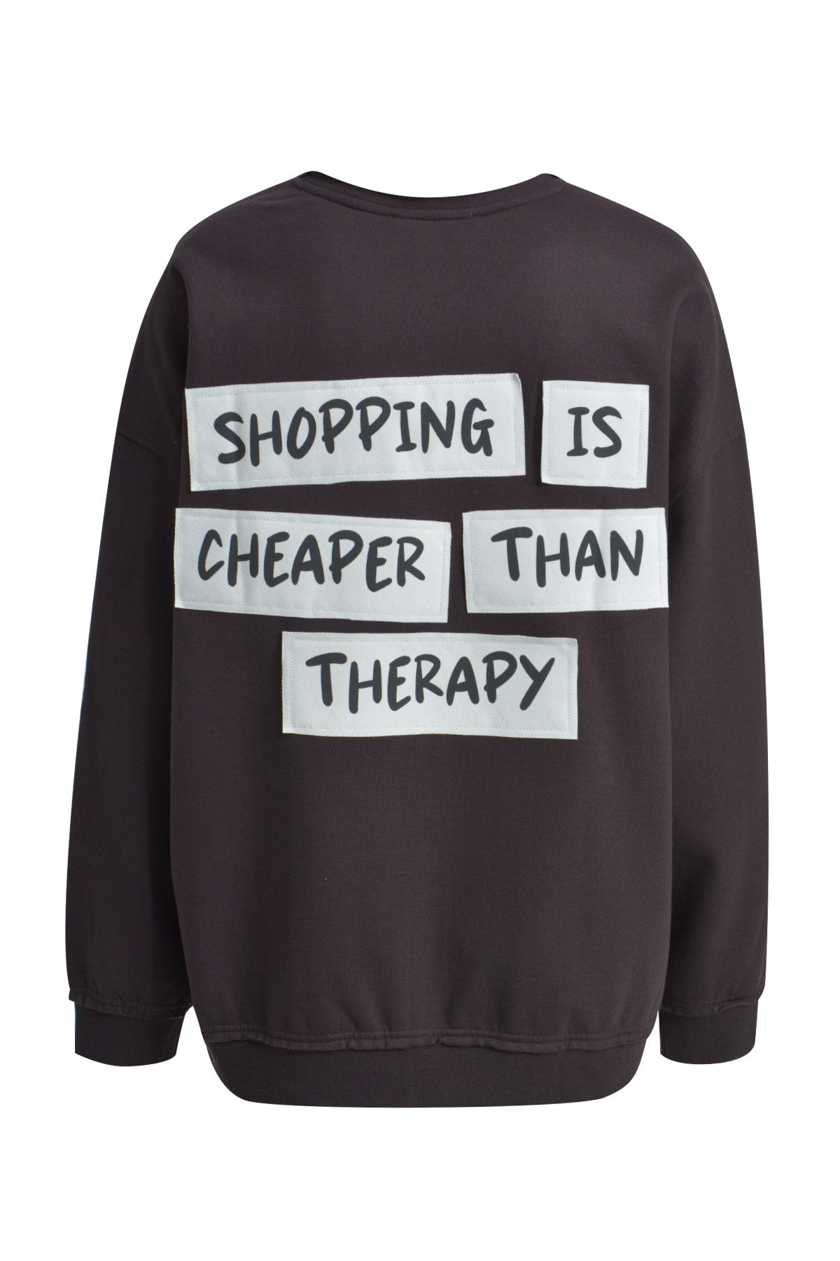 Sweatshirt Oversized Fit - 903 - Braun