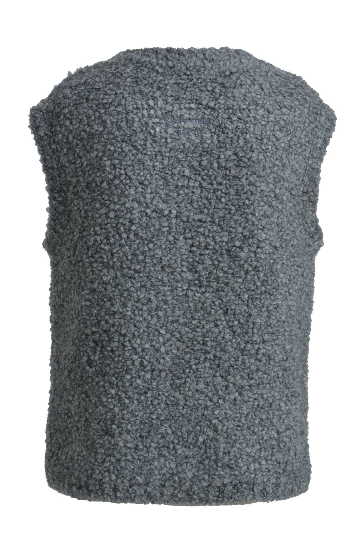 Bouclé Weste - 809 - Grau