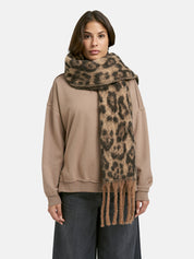 Schal im Animal Print - 1922 - Braun