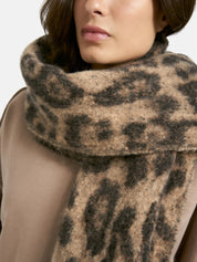Schal im Animal Print - 1922 - Braun