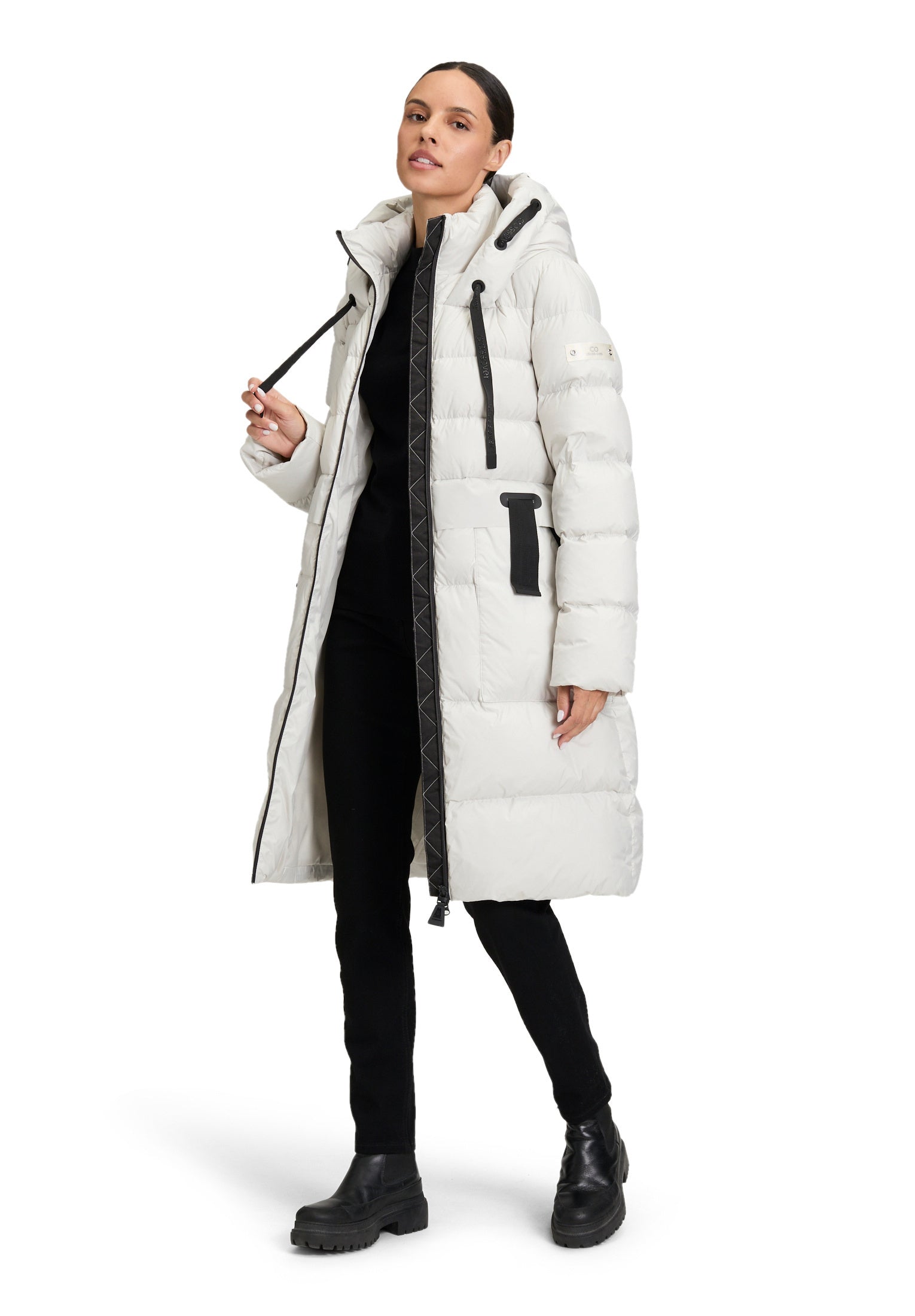 Daunenjacke - 1014-Offwhite - Weiß
