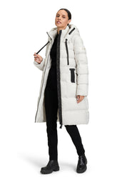 Daunenjacke - 1014-Offwhite - Weiß