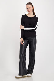 Sweatshirt aus Modalmix - 999 schwarz - Schwarz