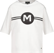 T-Shirt aus Baumwolle - 102 off-white - Weiß