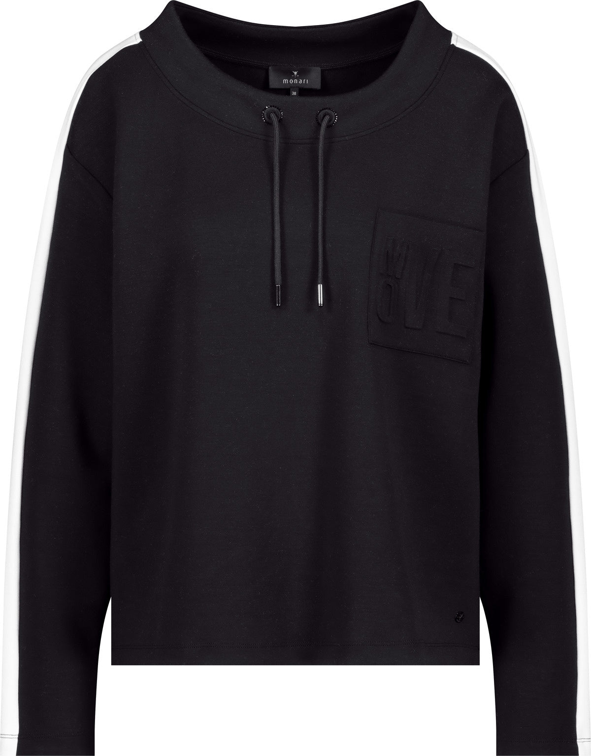 Sweatshirt aus Modalmix - 999 schwarz - Schwarz