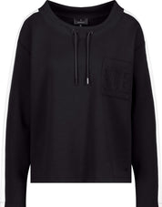 Sweatshirt aus Modalmix - 999 schwarz - Schwarz