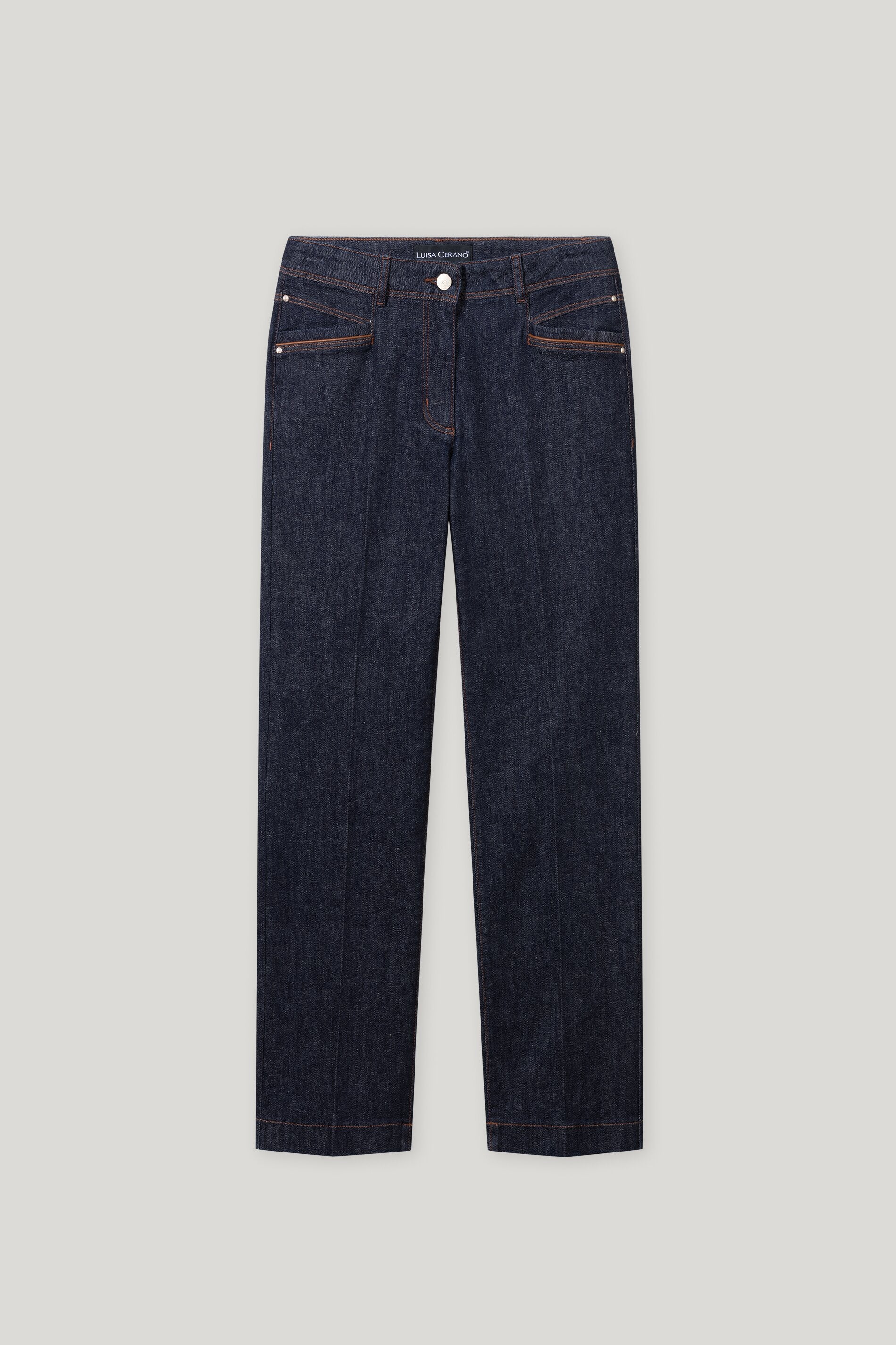 Jeans Straight Leg - 252 - Blau