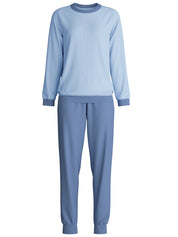 Schlafanzug aus Baumwolle - 384-scandinavian - Blau