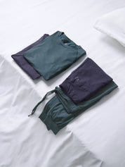 Langarmshirt - 459 evening blue - Blau