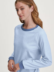 Schlafanzug aus Baumwolle - 384-scandinavian - Blau