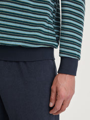 Pyjama Set - 479-dark sapphire - Blau