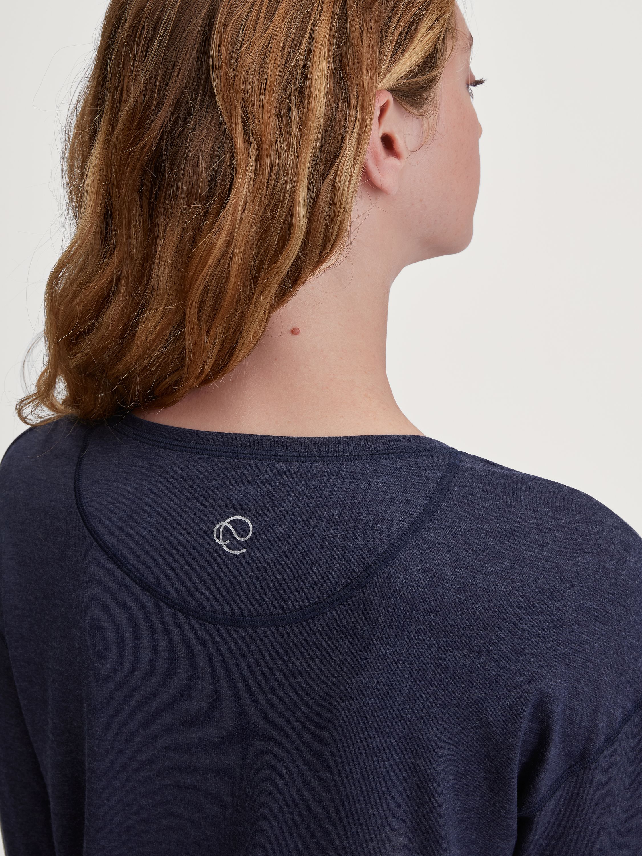Langarmshirt - 459 evening blue - Blau