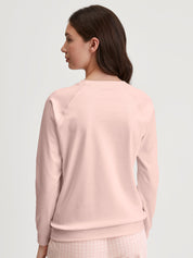 Langarmshirt aus Bio-Baumwolle - 072-pearl blush - Rosa