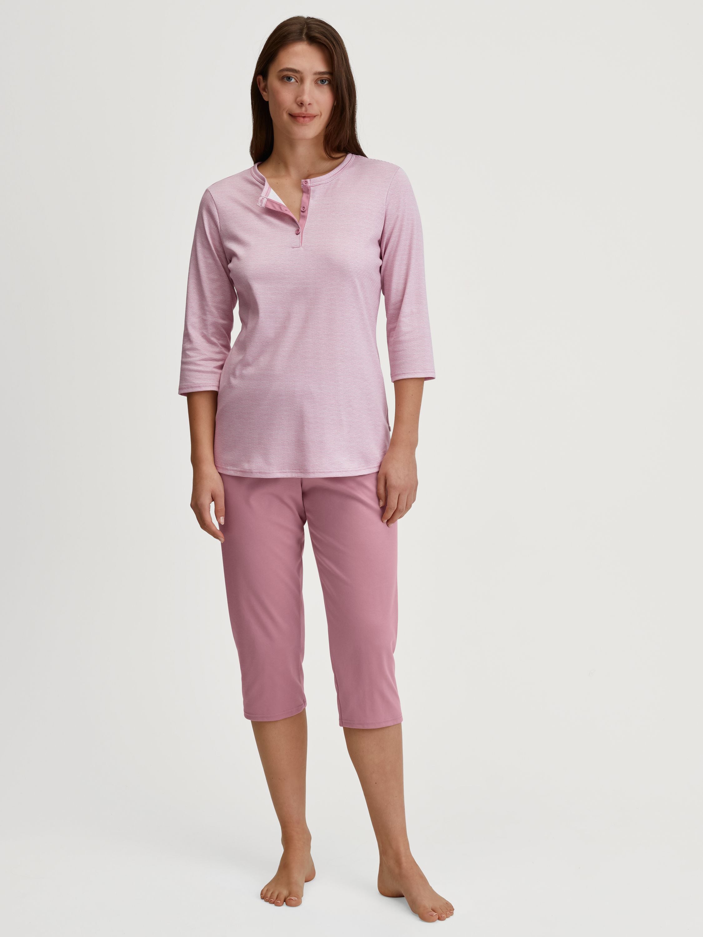 Schlafanzug aus Bio-Baumwolle - 286 lilas - Rosa