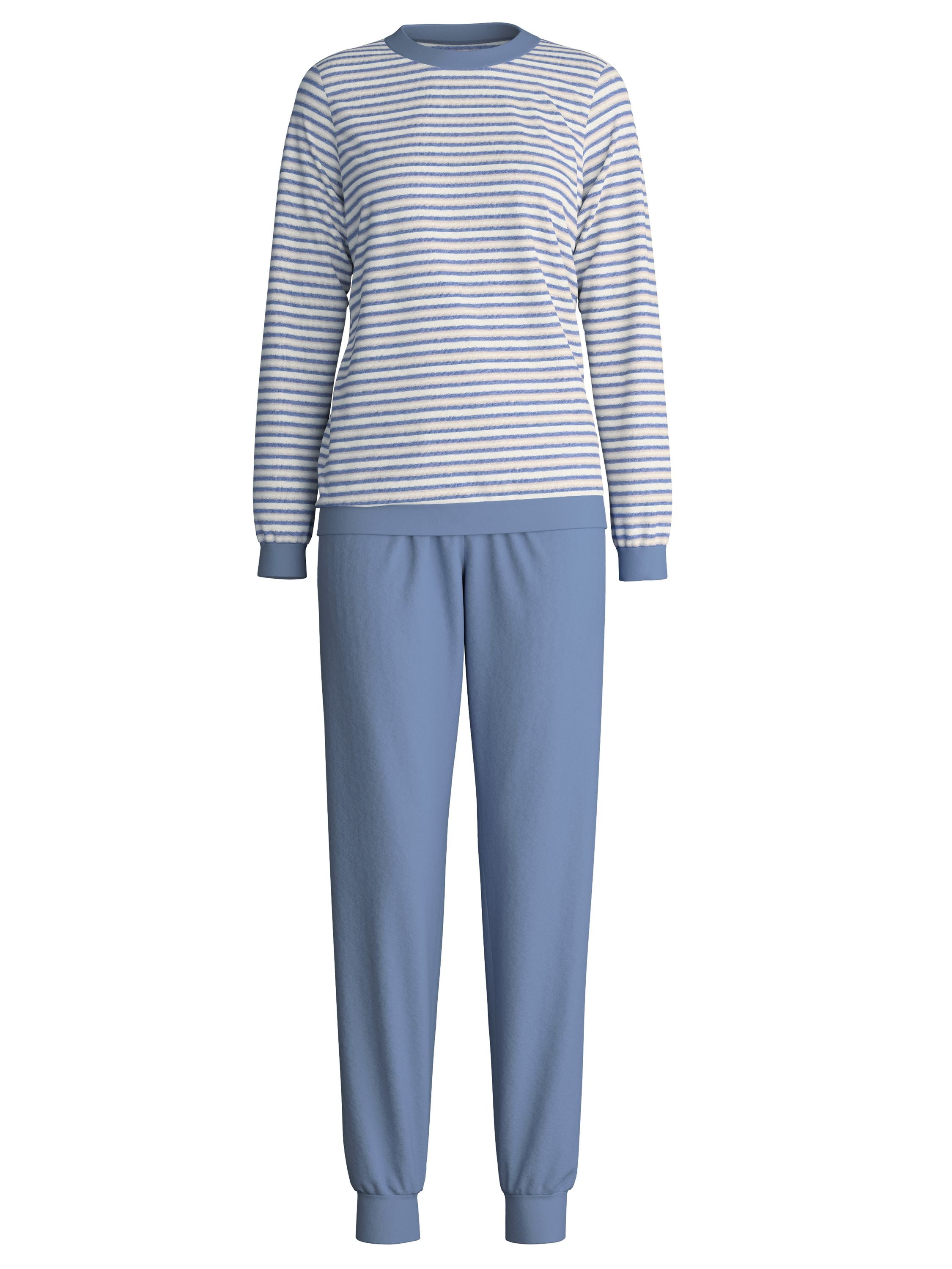 Schlafanzug aus Baumwolle - 384-scandinavian - Blau