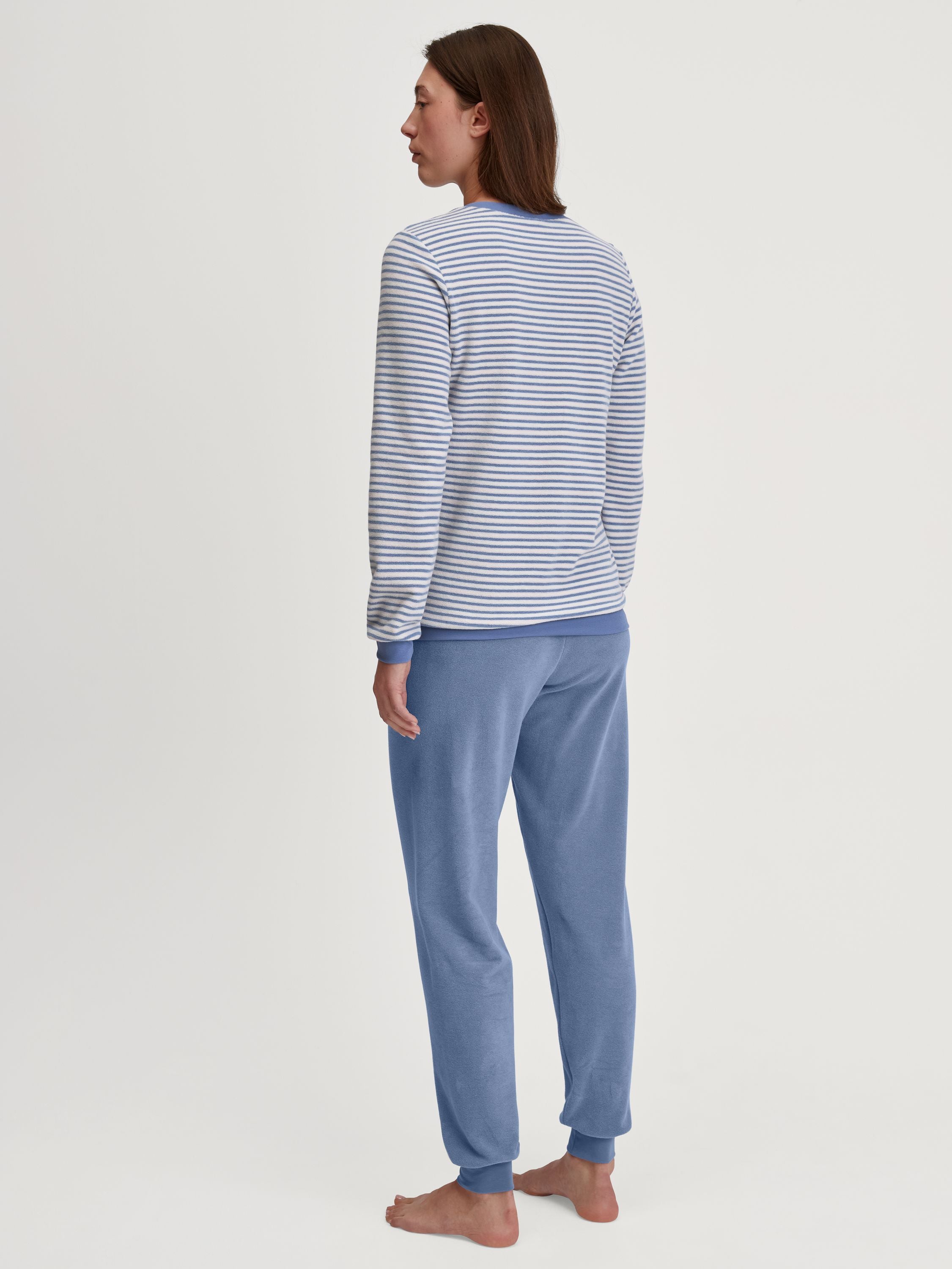 Schlafanzug aus Baumwolle - 384-scandinavian - Blau