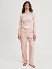 Schlafhose aus Baumwolle - 101-evening sand - Rosa
