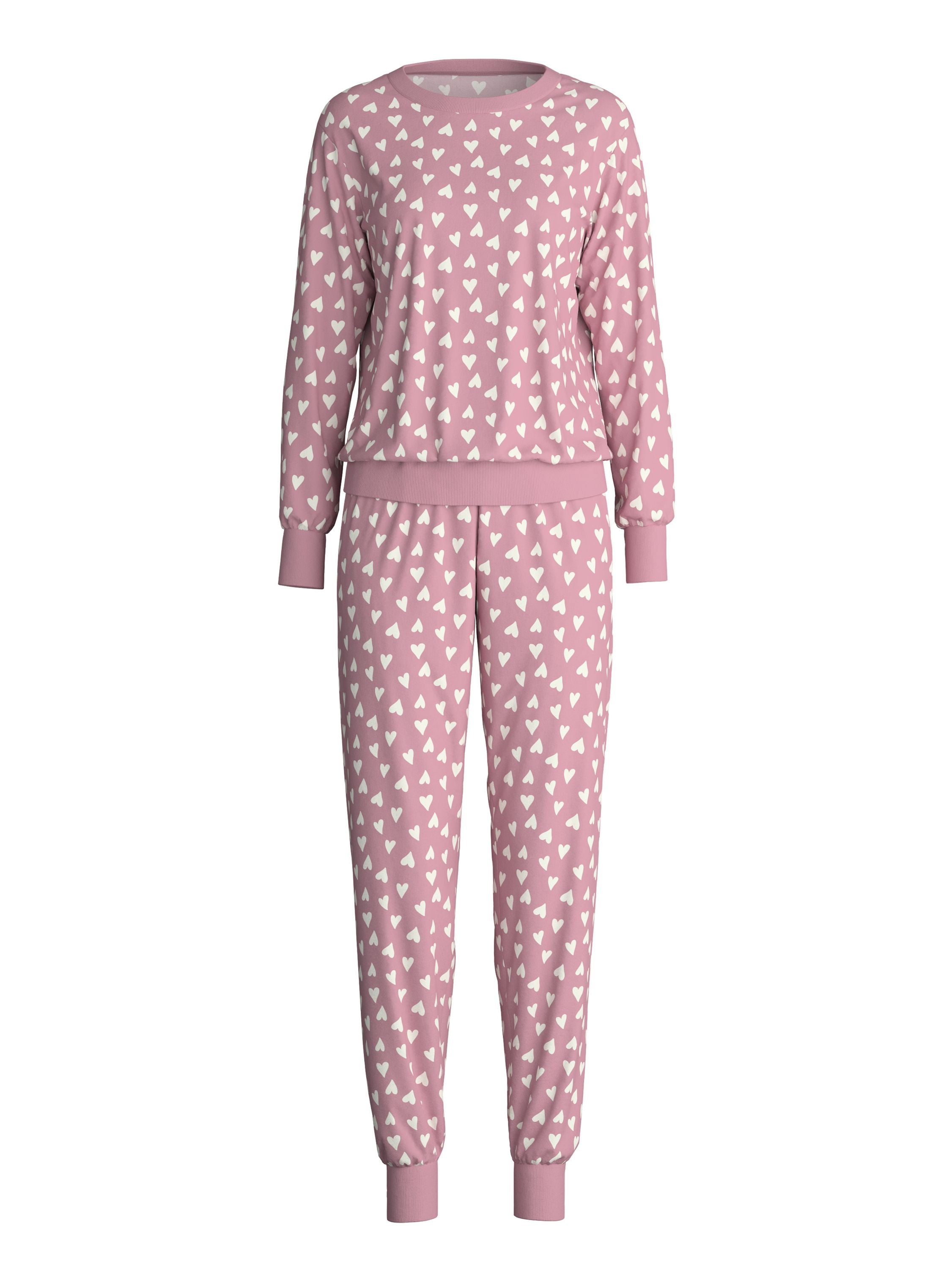 Schlafanzug aus Baumwolle - 286-lilas - Pink