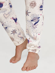 Schlafhose aus Bio-Baumwolle - 904-charm cream - Creme