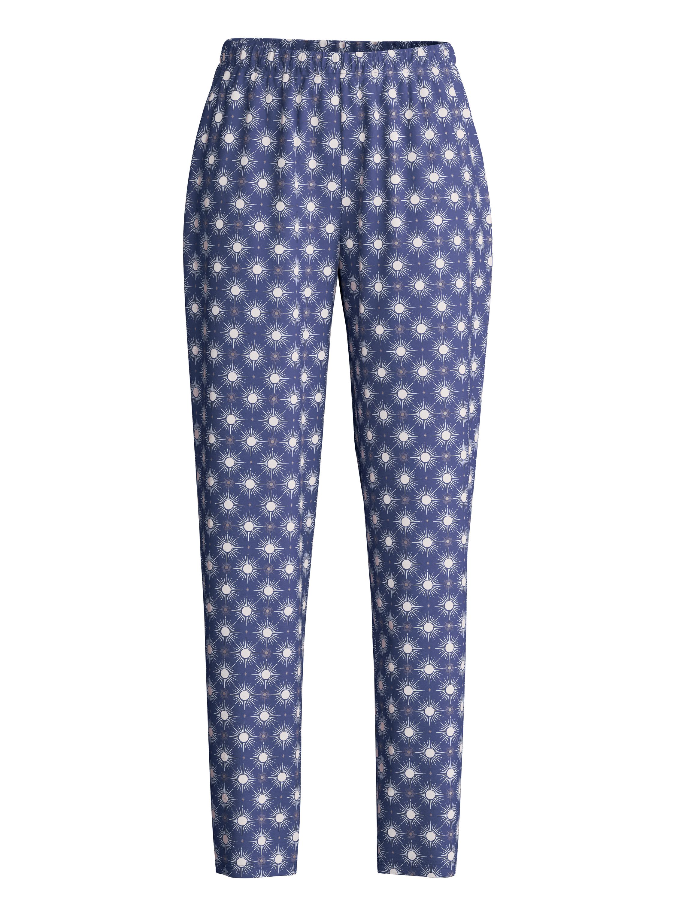 Schlafhose aus Baumwolle - 377-cobalt blue - Blau