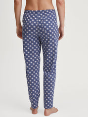Schlafhose aus Baumwolle - 377-cobalt blue - Blau