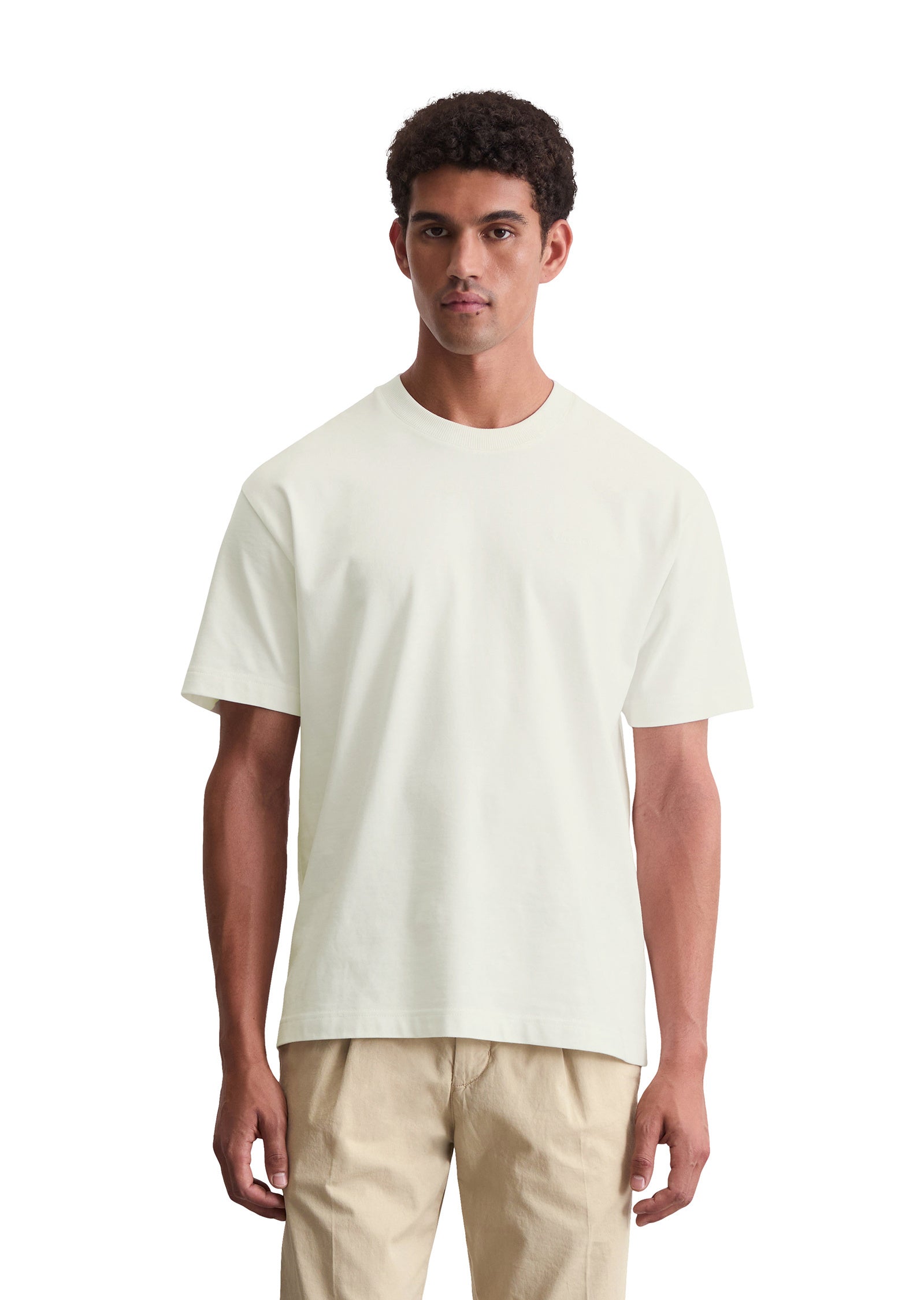 T-Shirt Relaxed Fit - 101-egg white - Weiß