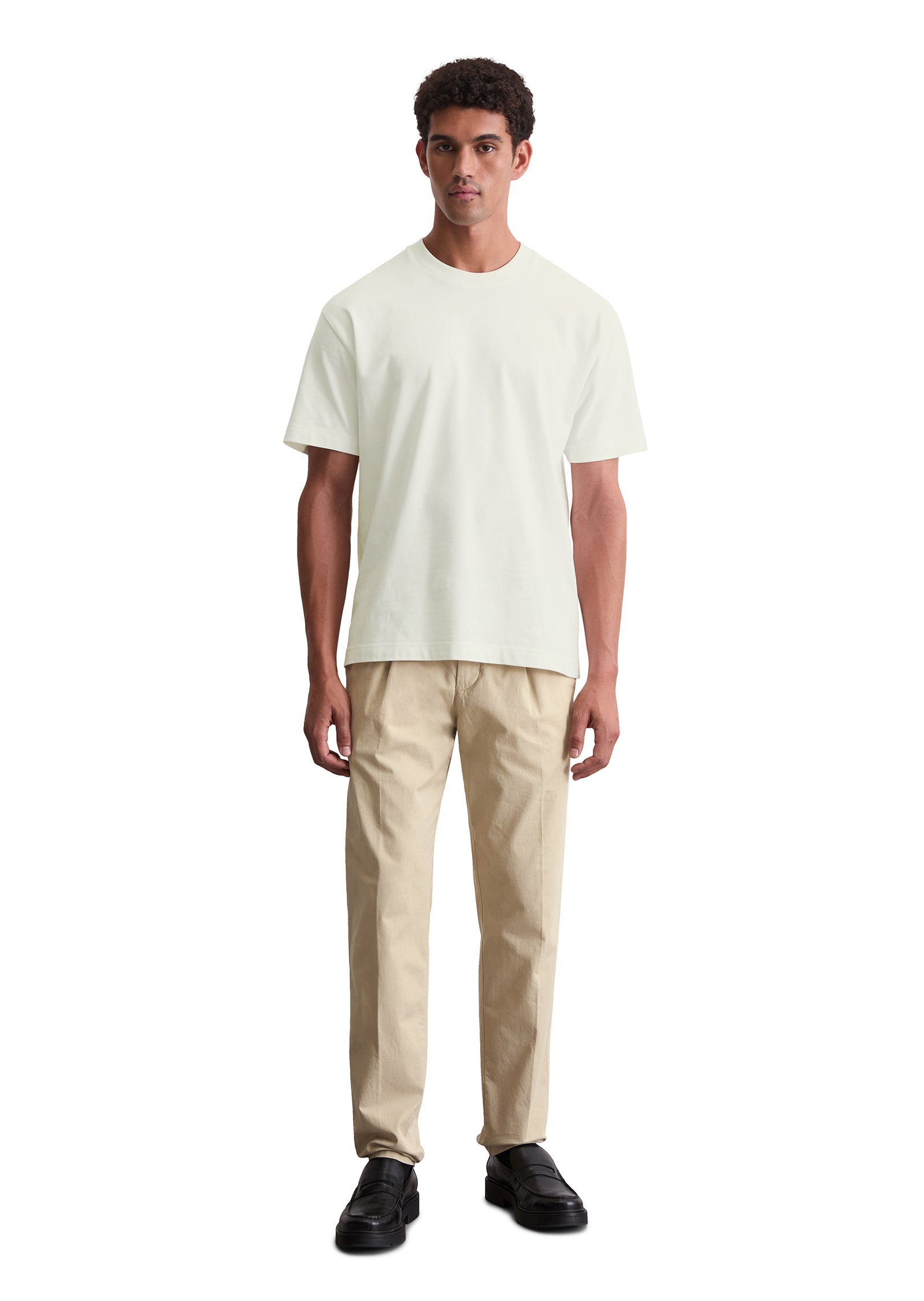 T-Shirt Relaxed Fit - 101-egg white - Weiß