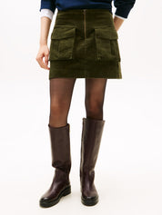 Mini-Rock  in Cord Optik - MR8-GREEN - Khaki