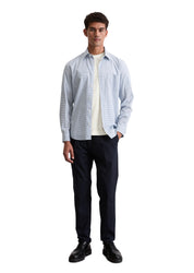 Freizeithemd Shaped Fit - I85-multi/ meltwater - Blau