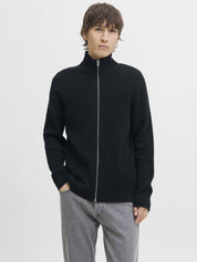 Cardigan mit Zipper - Sky Captain - Blau